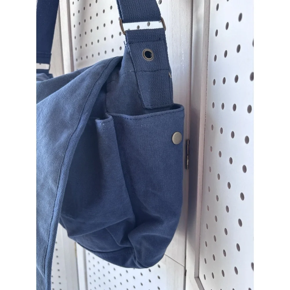 ROTHCO Vintage Canvas Messenger Bag Heavy-Duty Cotton Canvas‎ Crossbody Shoulder